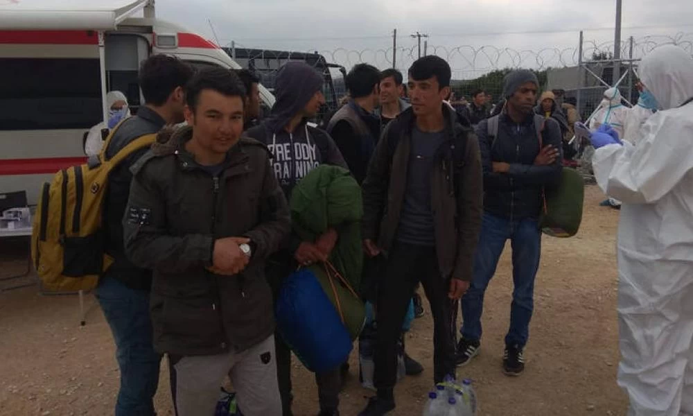 Μεταφέρθηκαν στη Μαλακάσα 436 μετανάστες